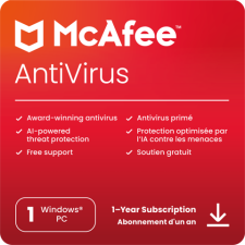 McAfee Anti-virus 2026 (1 Year, 1 Device)